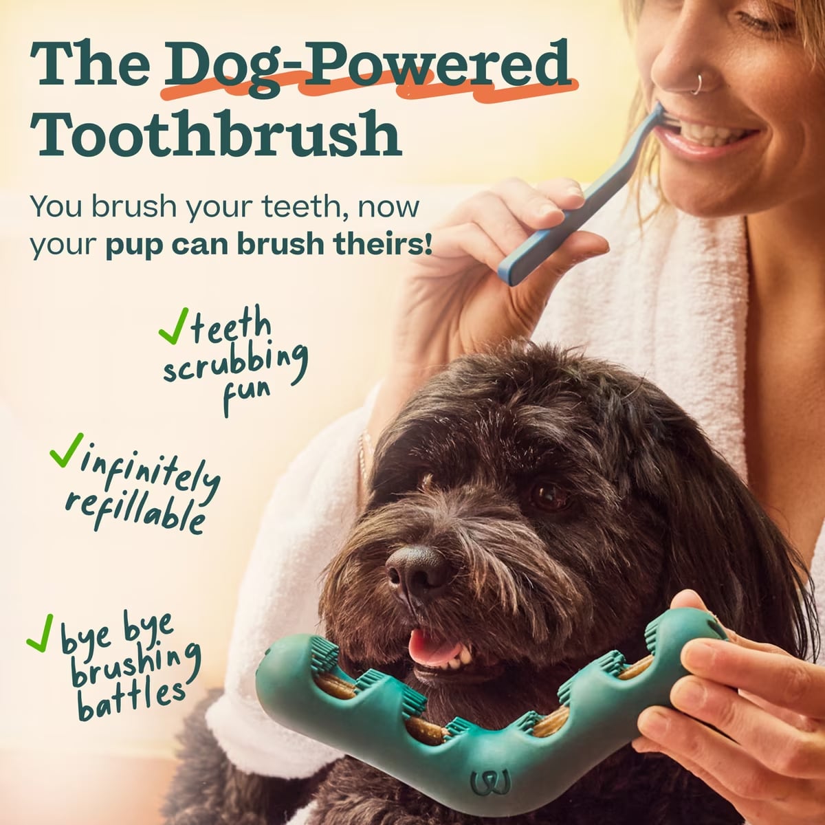 Woof, Bite n' Brush