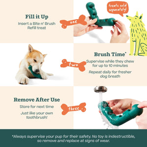 Woof, Bite n' Brush