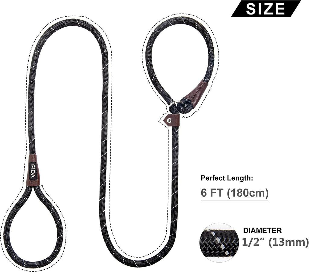 Durable Slip Lead Dog Leash | 6-Foot Length | OC Golden