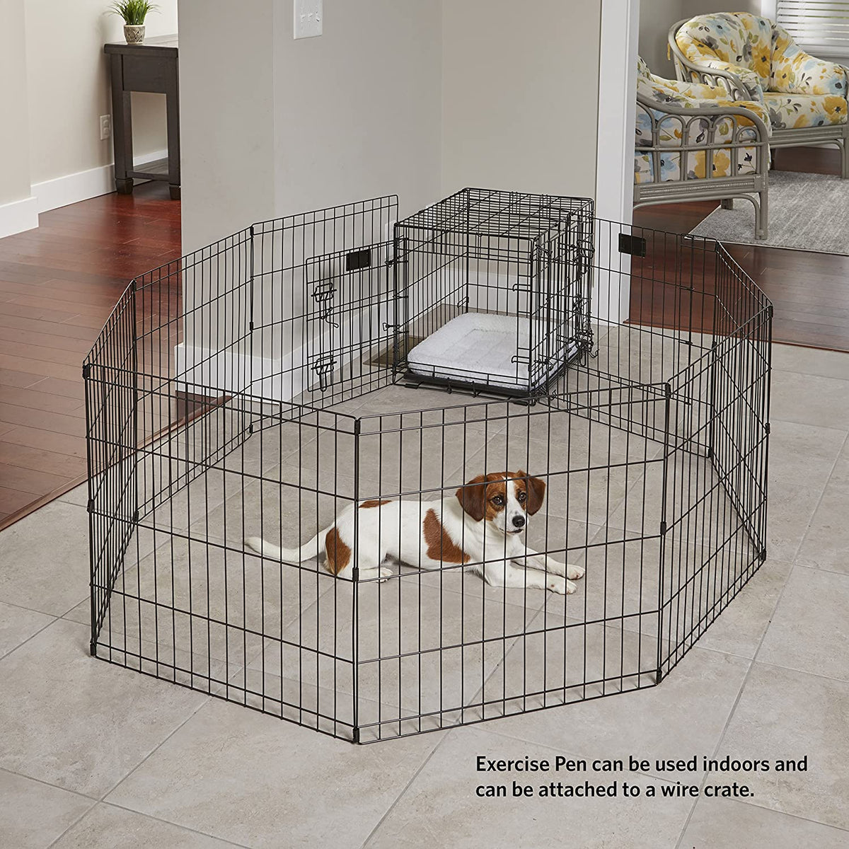 Puppy Exercise Play Pen Combo